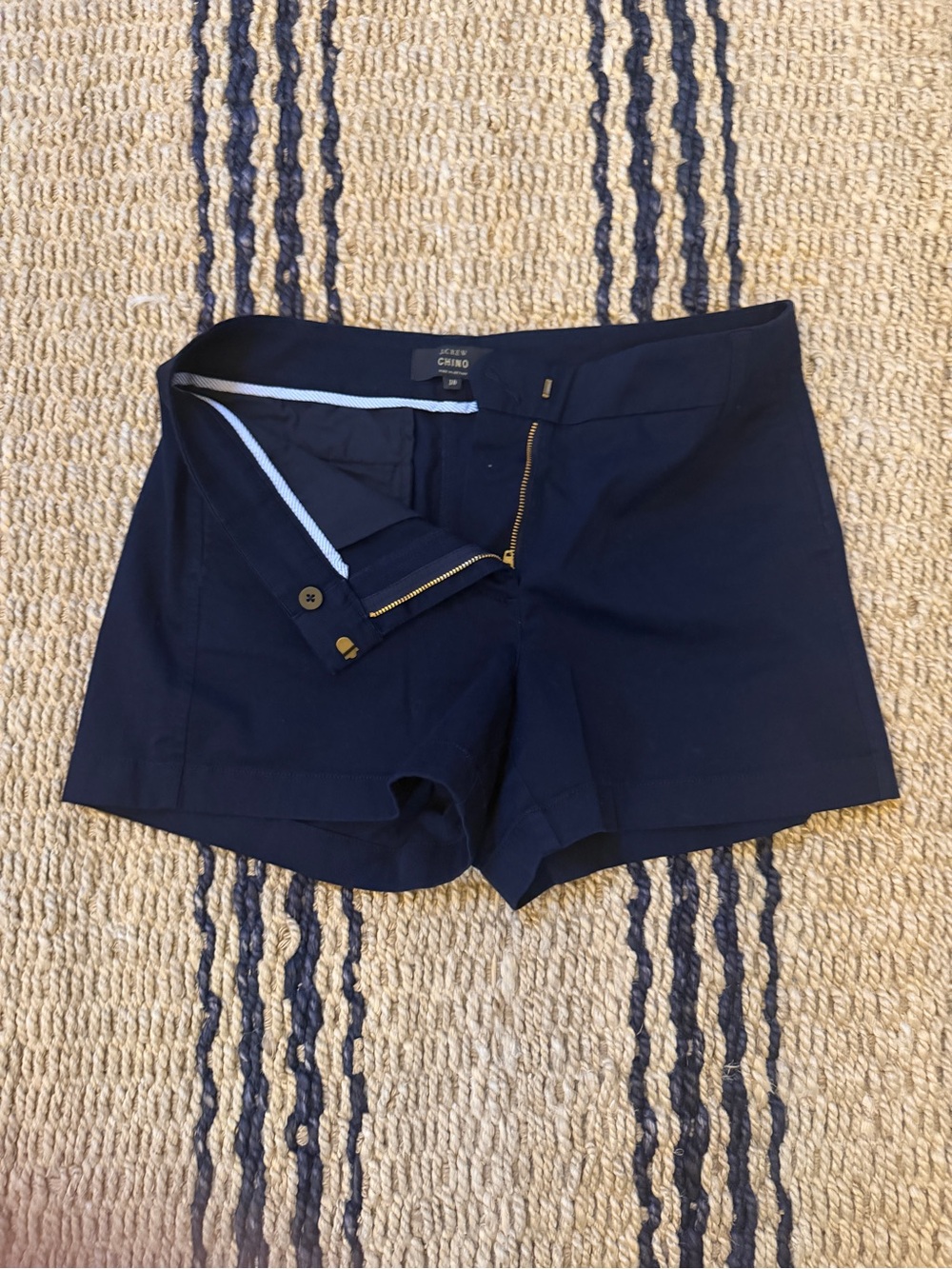 J. Crew Women’s Navy Chino Shorts